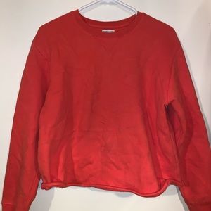 Crop sweatshirt